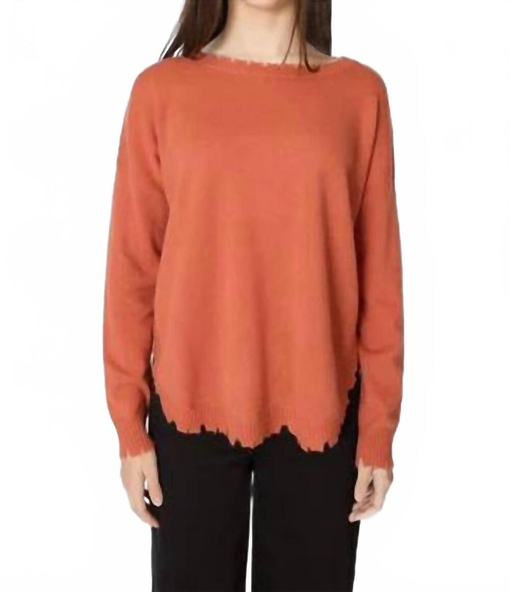NEW KUJTEN mela sweater in clay